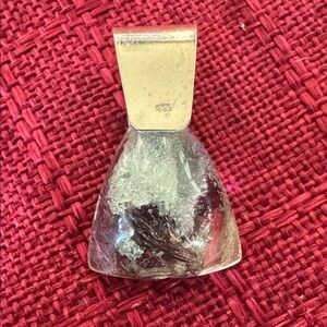Silver crystal Pendant